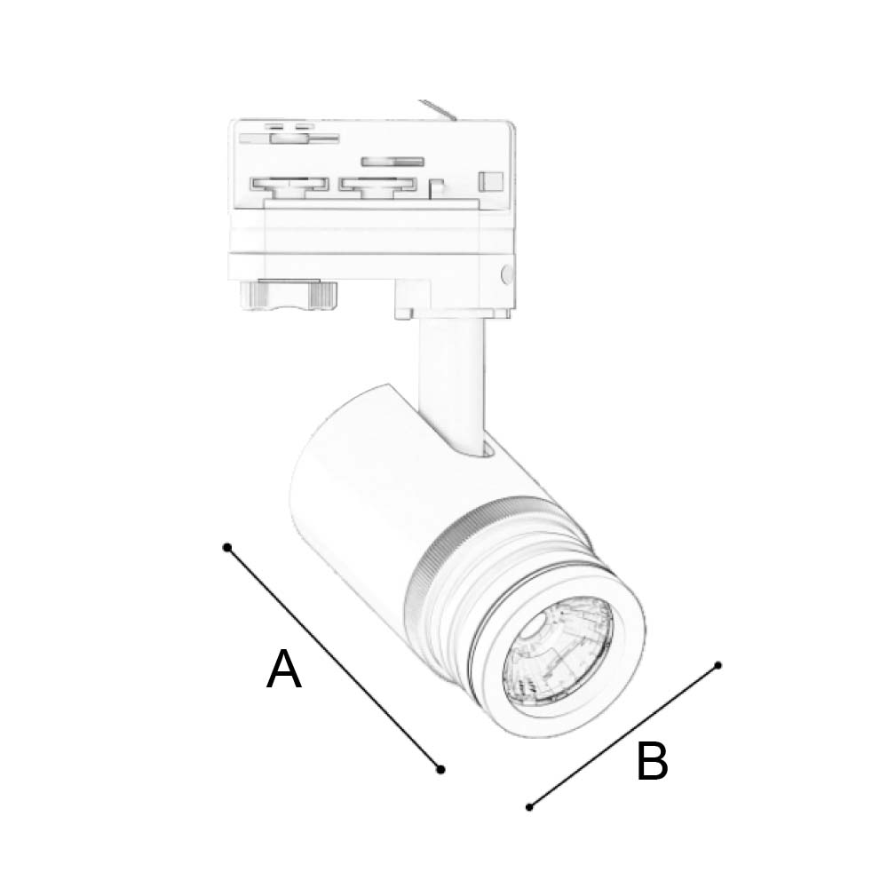LED Schienenstrahler 30W Vorschau 2
